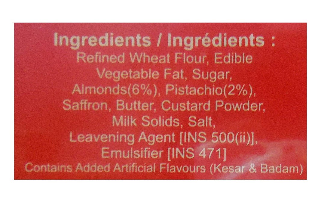 Biscuitwaala Badam Pista Biscuits    Box  400 grams